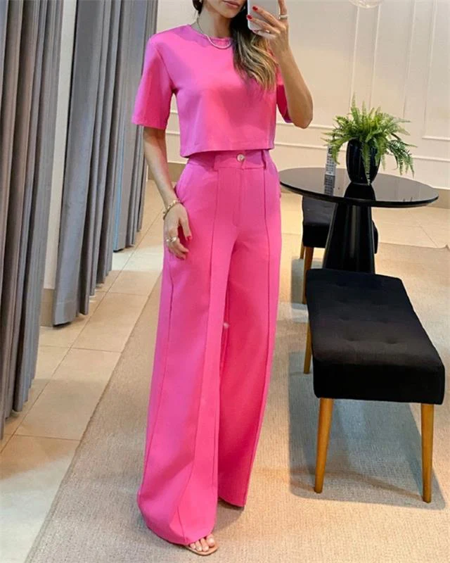 Temperament Solid Color Causal Suit - Image 9