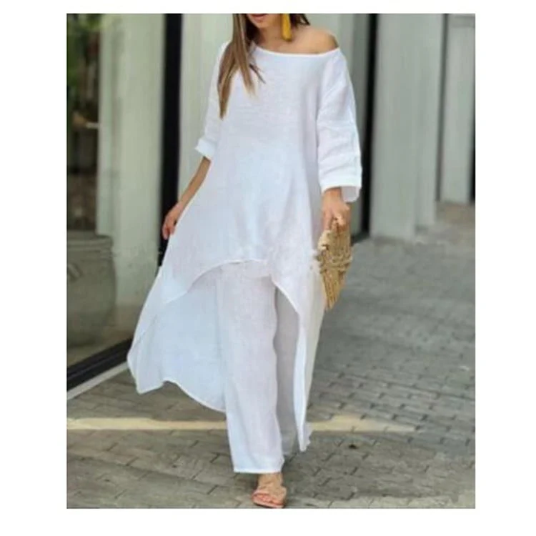 🍃【Office to Brunch】Women's Solid Color Linen Fashionable Casual Suit 🍃 | Wrinkle-Release Tech | Breathable Unlined Design | Anti-Static Fabric - Image 6