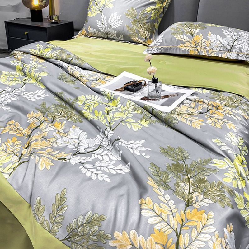 Washable Icy Cool Breathable Summer Quilt 4-piece Set - Image 10
