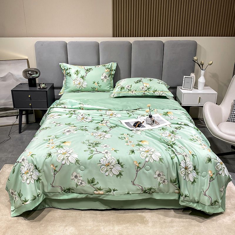 Washable Icy Cool Breathable Summer Quilt 4-piece Set - Image 15