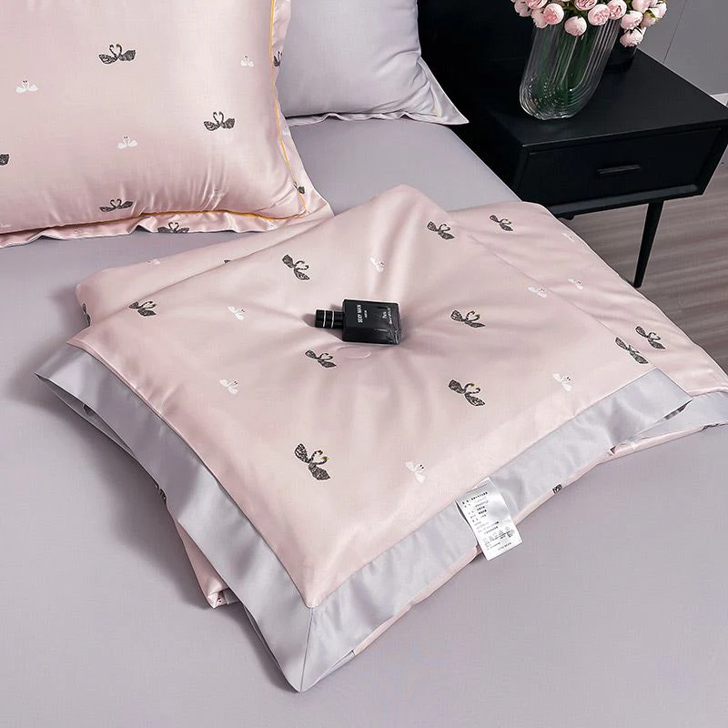 Washable Icy Cool Breathable Summer Quilt 4-piece Set - Image 16