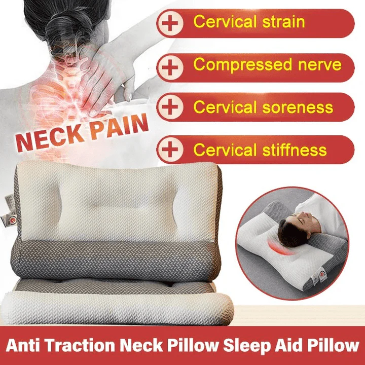 ✨ Ultra-Comfort Ergo Pillow – Sleep Like a Dream! 😴