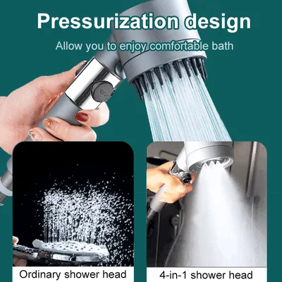 ✨Limited stock—Click now to grab yours🚿Multi-functional High Pressure Shower Head Set - Image 2