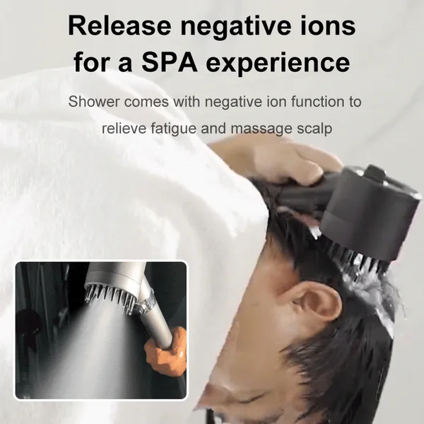 ✨Limited stock—Click now to grab yours🚿Multi-functional High Pressure Shower Head Set - Image 3