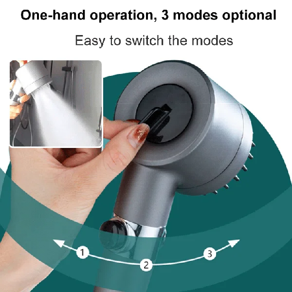 ✨Limited stock—Click now to grab yours🚿Multi-functional High Pressure Shower Head Set - Image 4