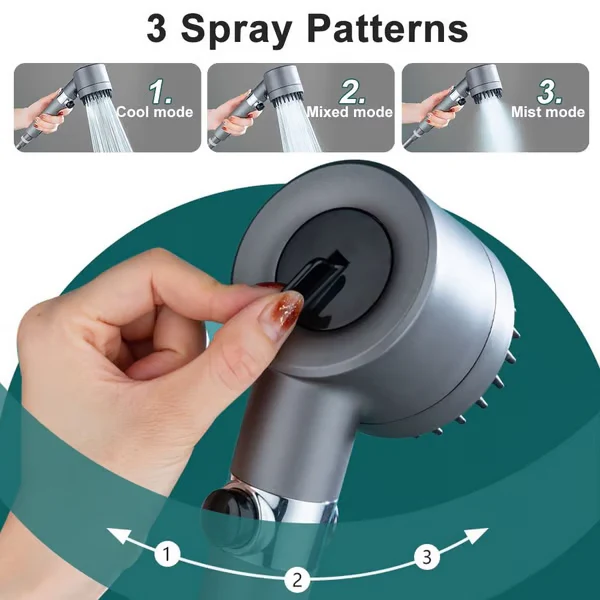 ✨Limited stock—Click now to grab yours🚿Multi-functional High Pressure Shower Head Set - Image 6