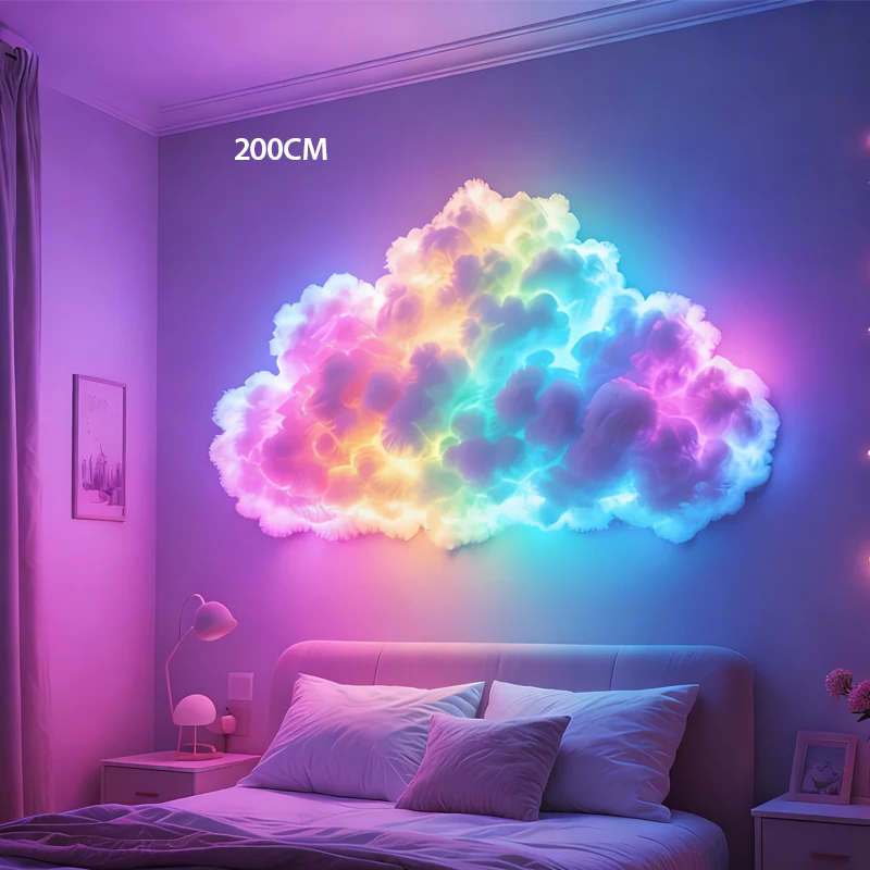 🌈☁️ 40% off⏳DIY USB-Powered Thundercloud LED Light Decor - Image 6