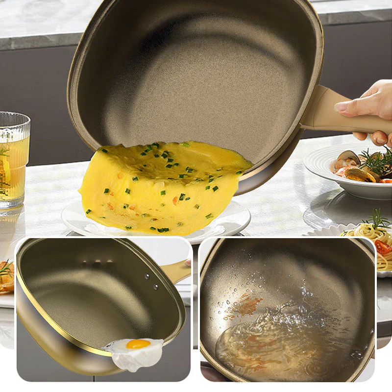 ⏳Time-limited Special⏰12in Titanium Alloy Non-Stick Pot with Lid - Image 3