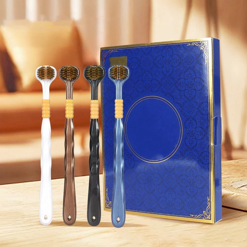 Three-head multi-angle cleaning toothbrush to ensure your oral safety - Image 7
