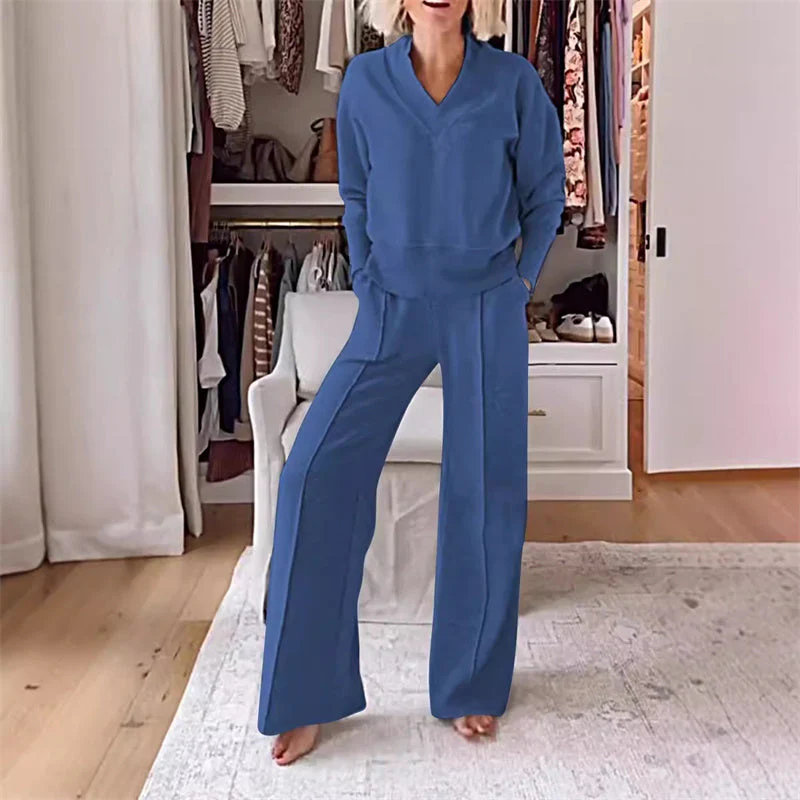 Women's casual fashion set 💕(top + trousers) - Image 8