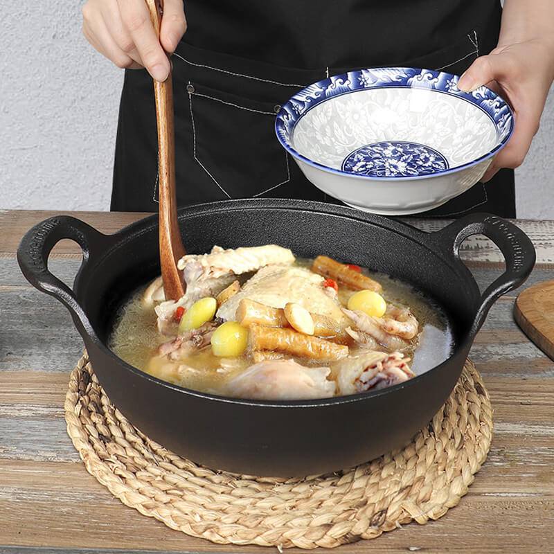 🔥Hot Sale 50% Off🔥Uncoated Thick Iron Pot - Image 2
