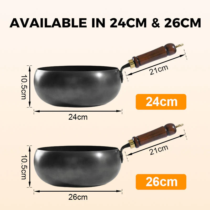 🥳2026 HOT SALE💞50K+ SOLD!⌛Uncoated Thick Iron Pot - Image 6