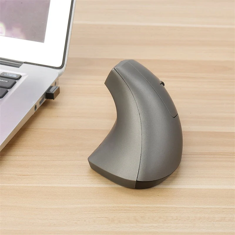🖱️✨Wireless USB Rechargeable Ergonomic Vertical Optical Mouse - Image 4