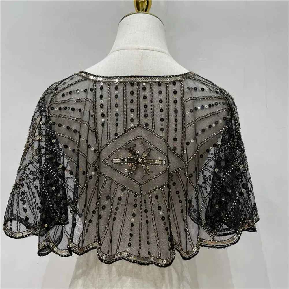 🔥 Vintage Lace Beaded Shawl🔥 - Image 10