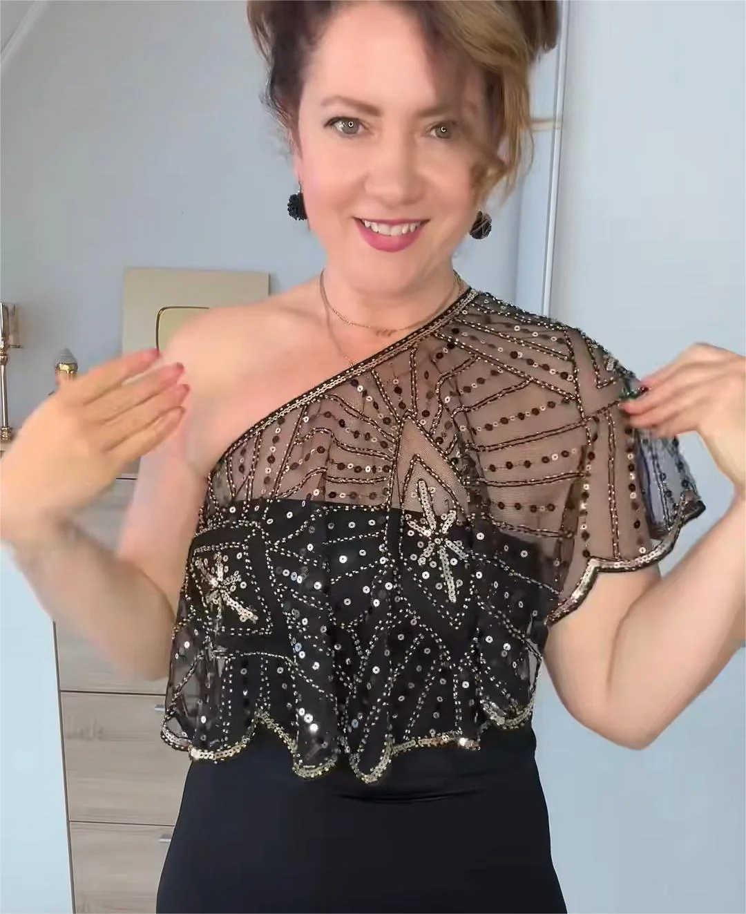 🔥 Vintage Lace Beaded Shawl🔥 - Image 2