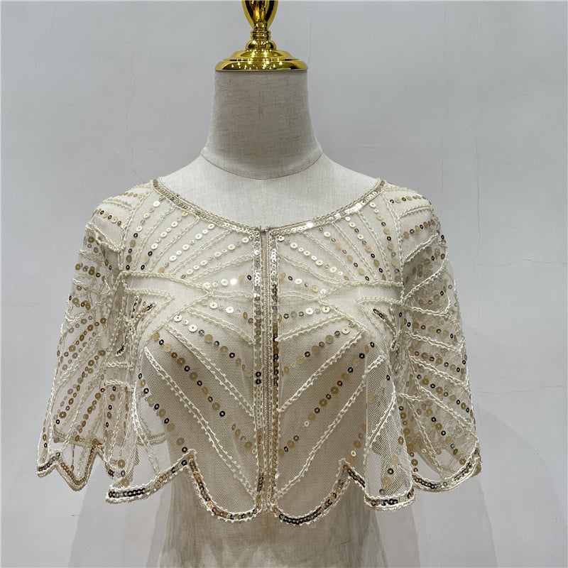 🔥 Vintage Lace Beaded Shawl🔥 - Image 7