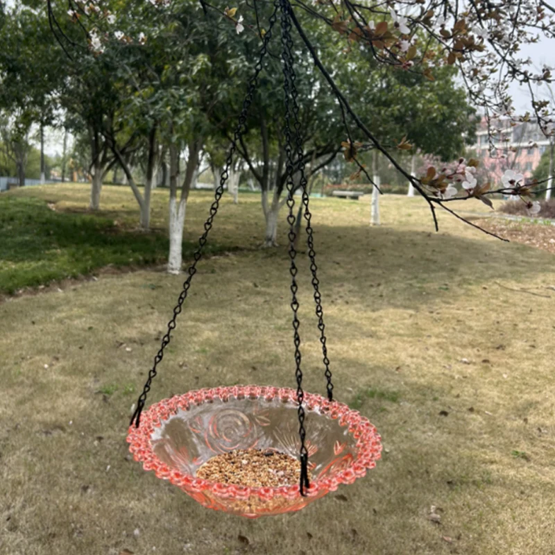 🥳2026 HOT SALE🐦40% OFF!🌧️ Vintage-Style Bird Feeder with Bath – Hangs anywhere, easy to fill. Attracts robins & blue tits. Perfect for nature lovers. 🏡 - Image 10