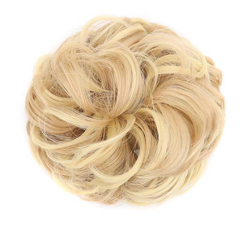 🔥Voluminous Synthetic Bun Wig with Adjustable Clip - Image 6