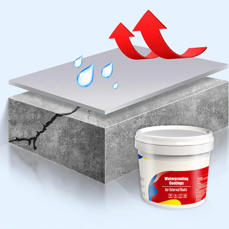 Waterproofing Coatings for External Roofs【👍Suitable for indoor and outdoor surfaces👍 choice of colours👍large capacity】 - Image 2