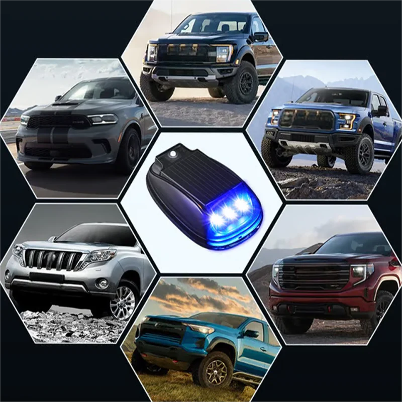 🌞New Arrival 40% off🚘Solar Car Roof Light with Remote | IP68 Waterproof, Easy Install⚡ - Image 7