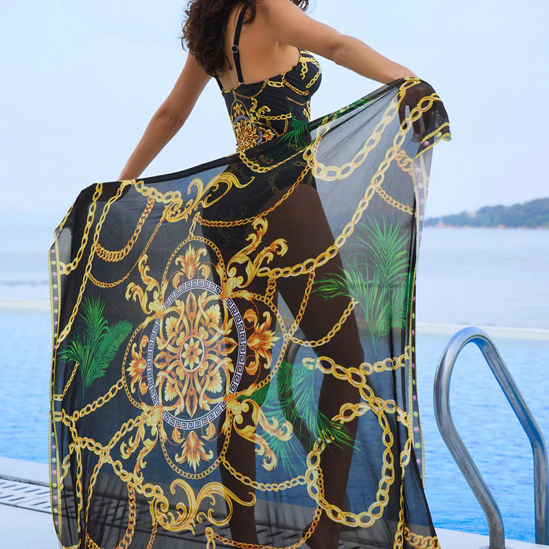 💃Women’s One-Piece Swimsuit & Cover-Up Set🔥 - Image 5