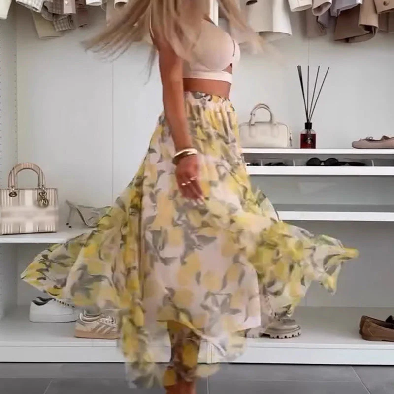 ✨Women's Casual Printed Tulle Skirt - Image 3