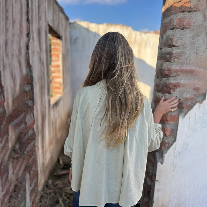 Women's Casual Solid Color Top - Image 7