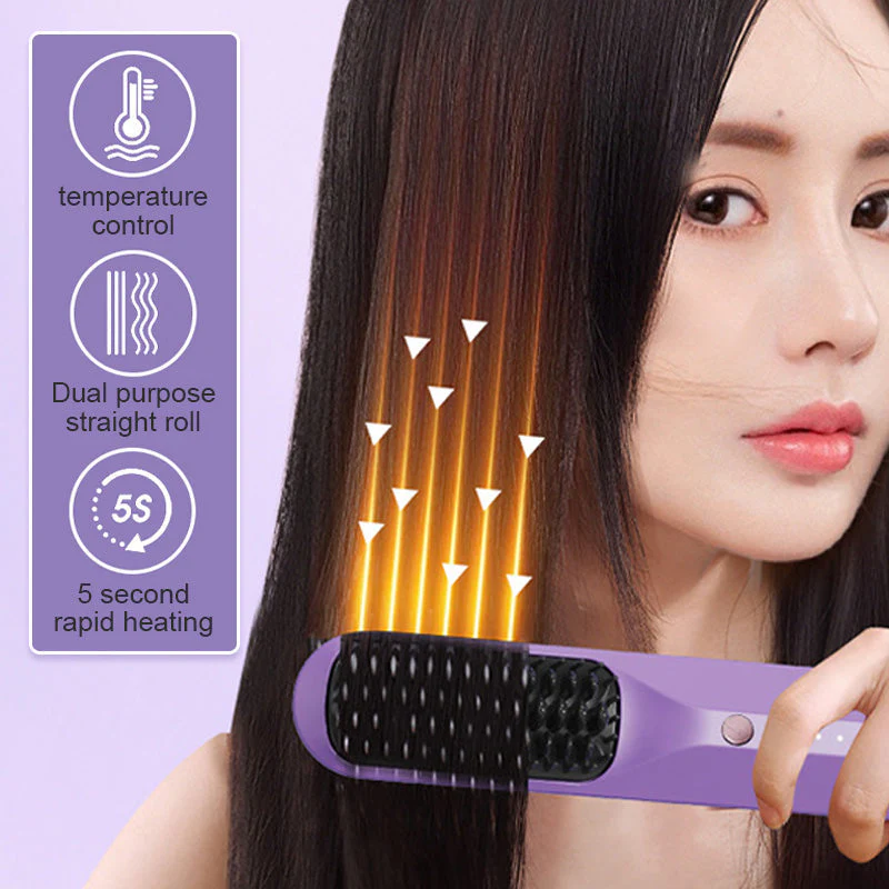 🔥LAST DAY PROMOTION SALE 50% OFF🔥Women's Hair Straightener Comb✨️💕 - Image 3