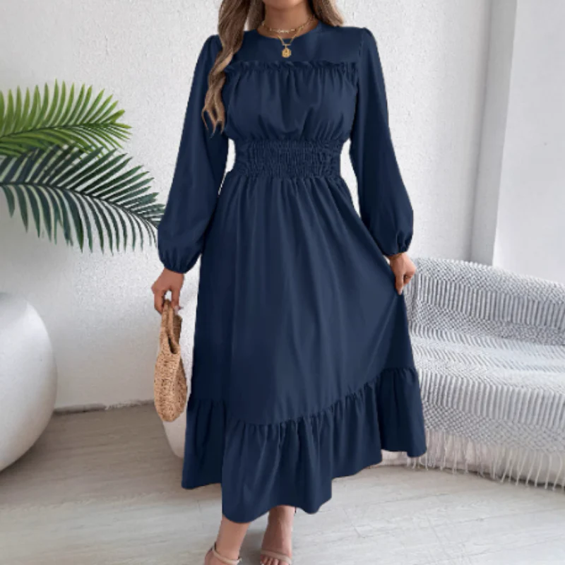 👗New arrival 40% OFF!🥰Women's Long-Sleeve Smocked Ruffle Maxi Dress - Image 11