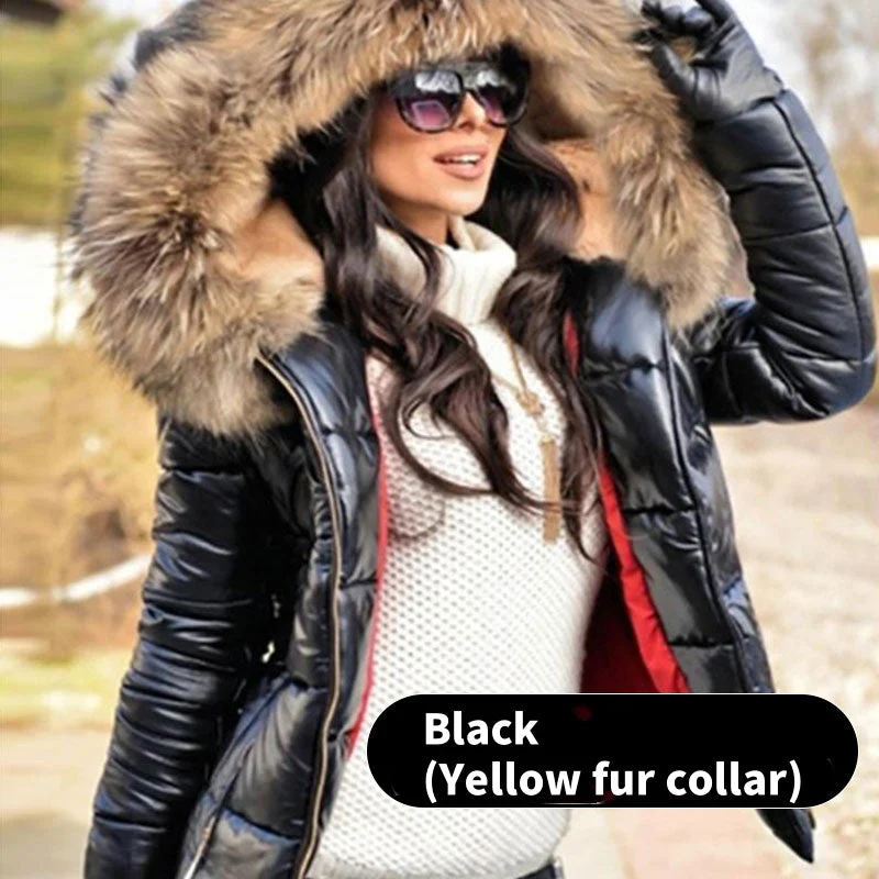 🐏 New warm and thick faux fur trench coat, which makes your winter both stylish and warm - Image 14