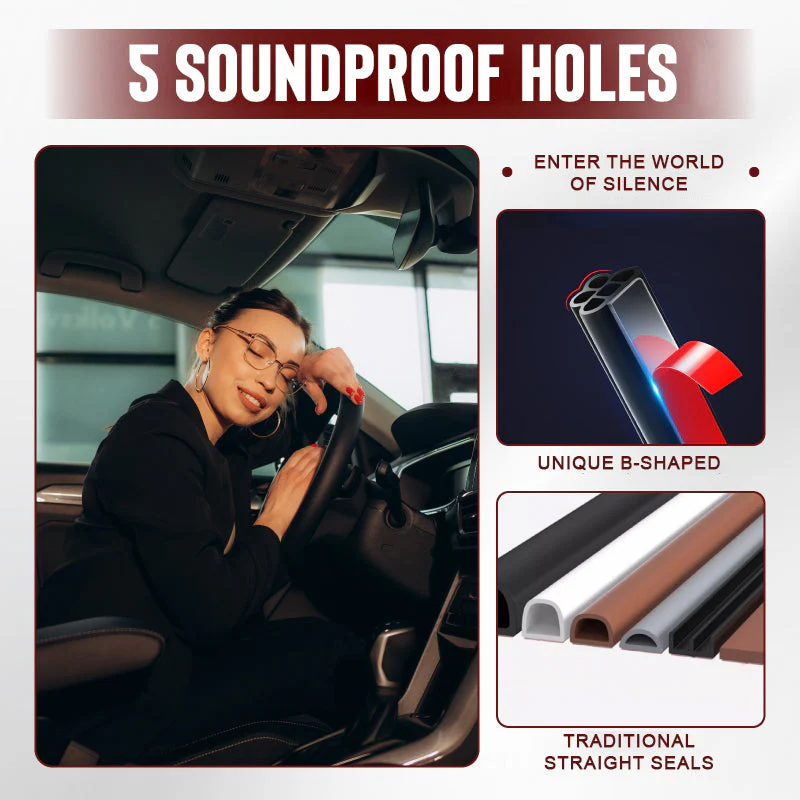 🚘40% off!🔇5-hole Automotive Dust-proof and Shock-absorbing Sealing Strip - Image 4